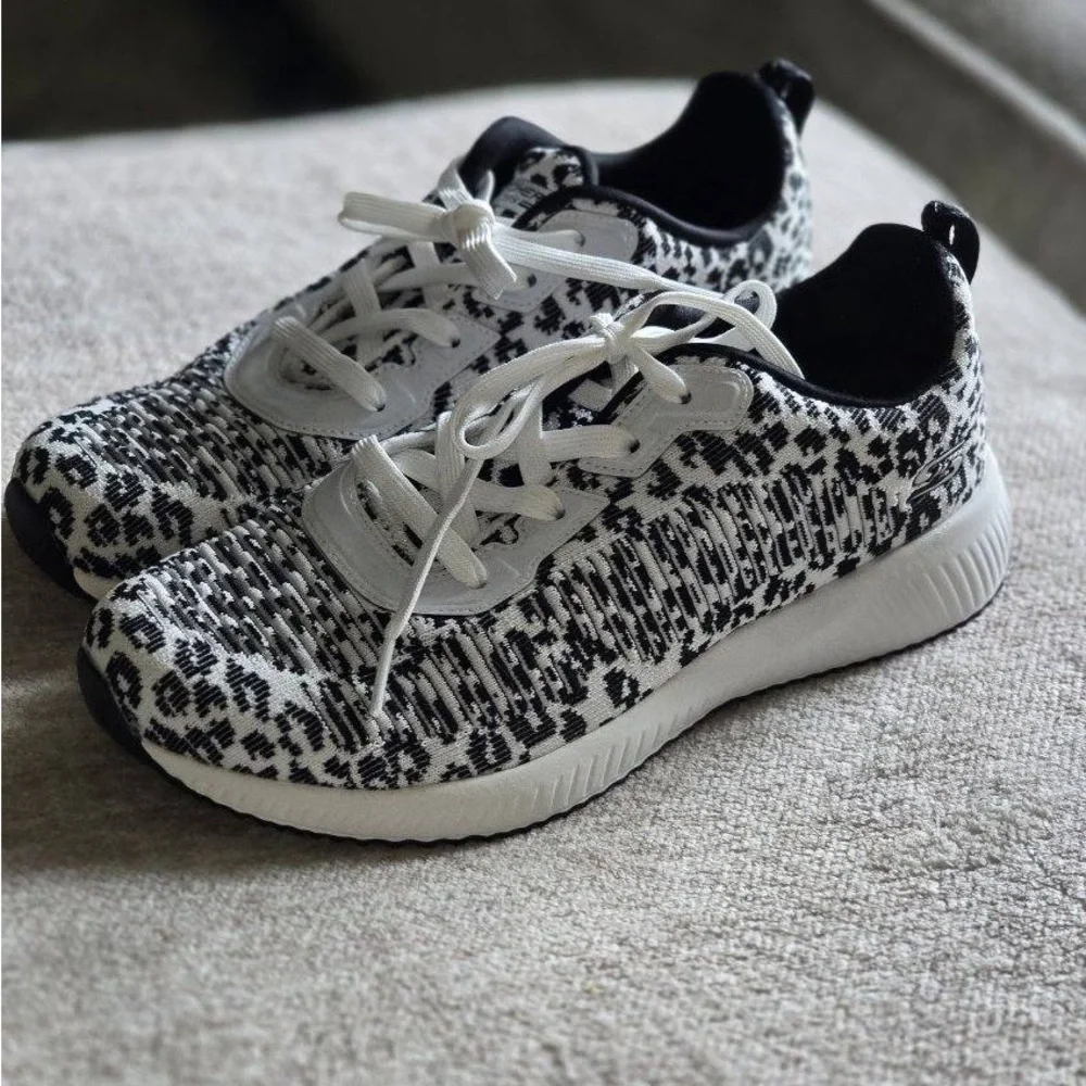 Sketchers Memory Foam Leopard Tennis Shoes🐾👟 - Picture 5 of 6